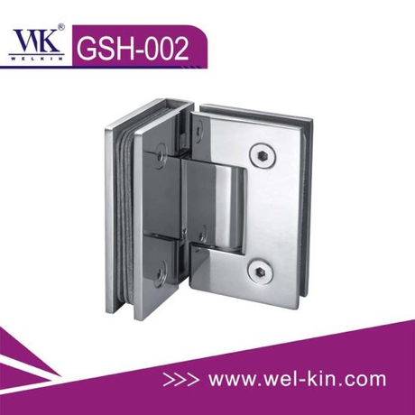 Stainless Steel 304 Pss 5mm 90 Degree Bathroom Hinge (GSH-002)