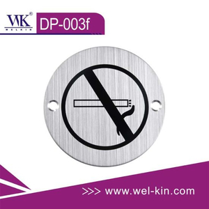 No Smoke Sign Plate (DP-003f)