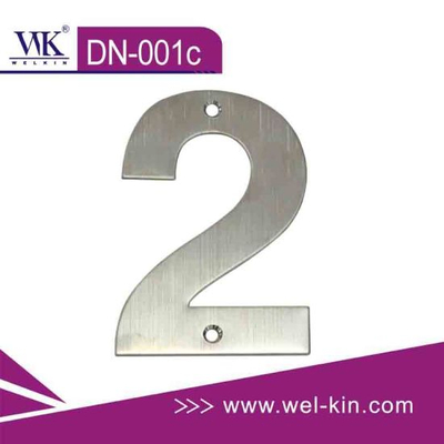Business Office Door Signs Stainless Steel Door Number Plate (DN-001c)