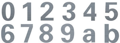 Door Plate for Wooden Door Stainless Steel Door Number / Number Plate Design