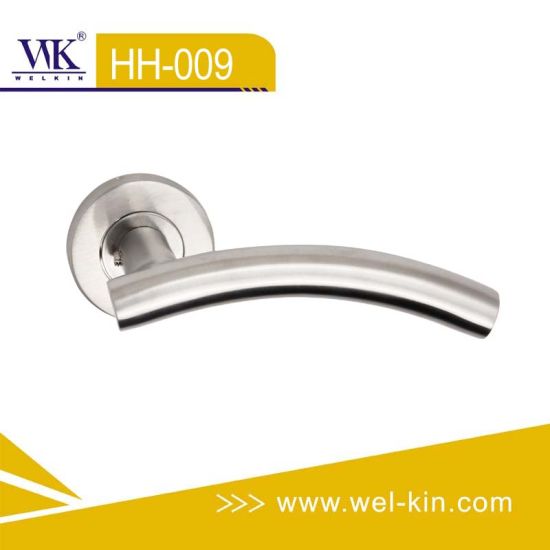 Stainless Steel New Model Hardware Door Lever Handle (HH-009)