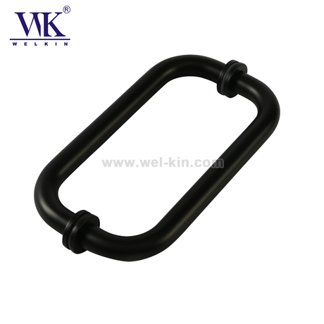 6" Tubular Back To Back 3/4" Diameter Shower Door Pull Handles